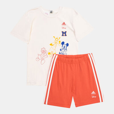 adidas Kids' X Disney Mickey Mouse Set Orange