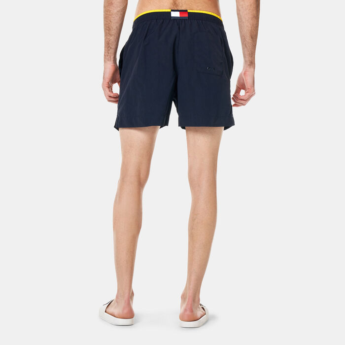 Tommy Hilfiger Men's Flag Recycled Swimming Shorts Blue image number 1