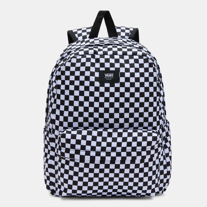 Vans Old Skool Checkerboard Backpack Black Vans Old Skool Checkerboard Backpack Black image number 3