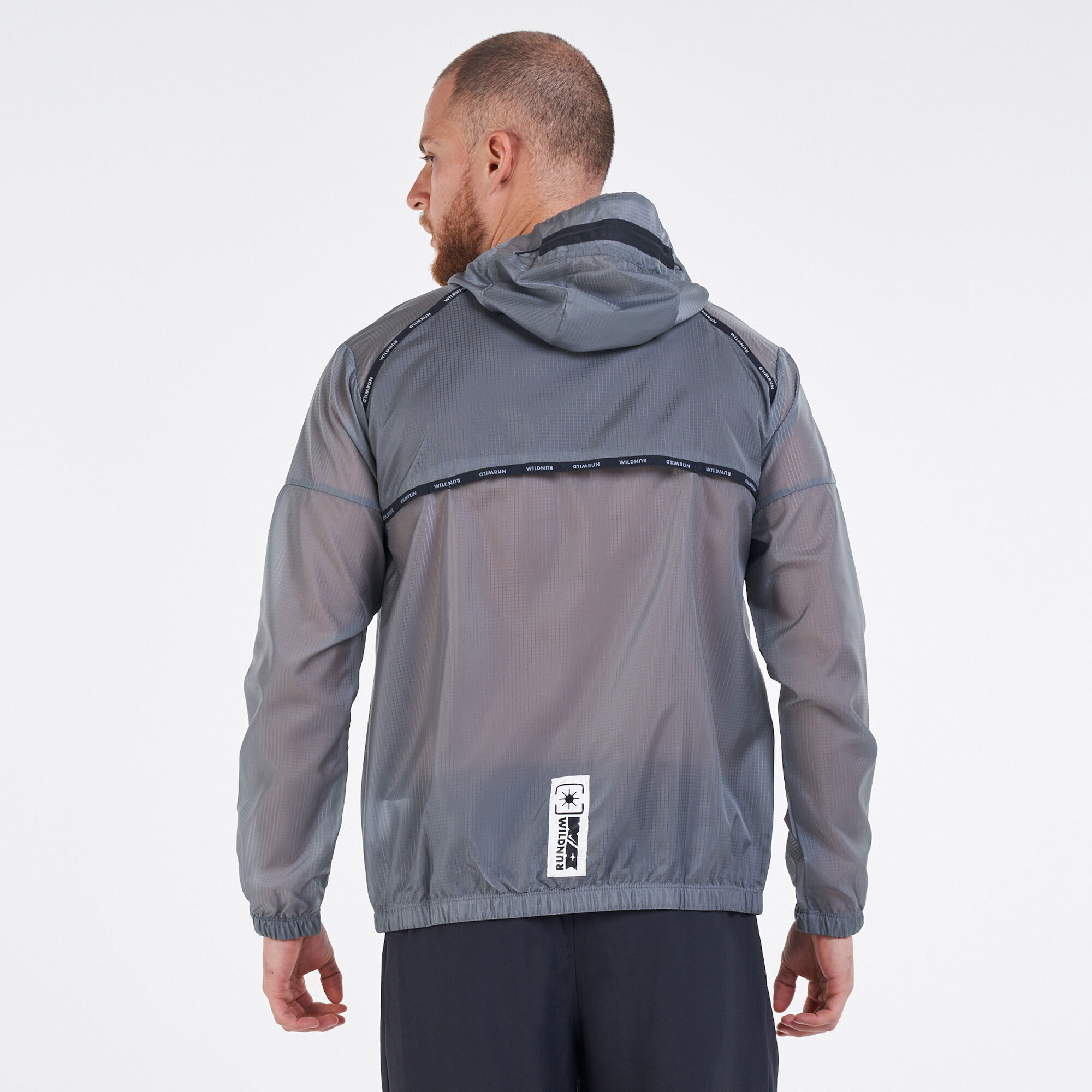 Nike windbreaker wild run sales