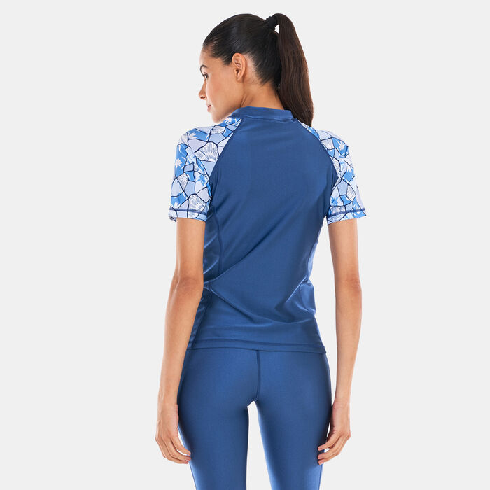COEGA Women's Rashguard Blue COEGA Women's Rashguard Blue image number 1