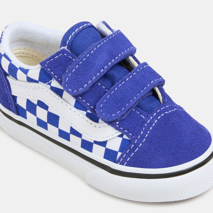 Vans Kids' Old Skool Velcro Shoes (Baby and Toddler) Multi-Color Vans Kids' Old Skool Velcro Shoes (Baby and Toddler) Multi-Color image number 3