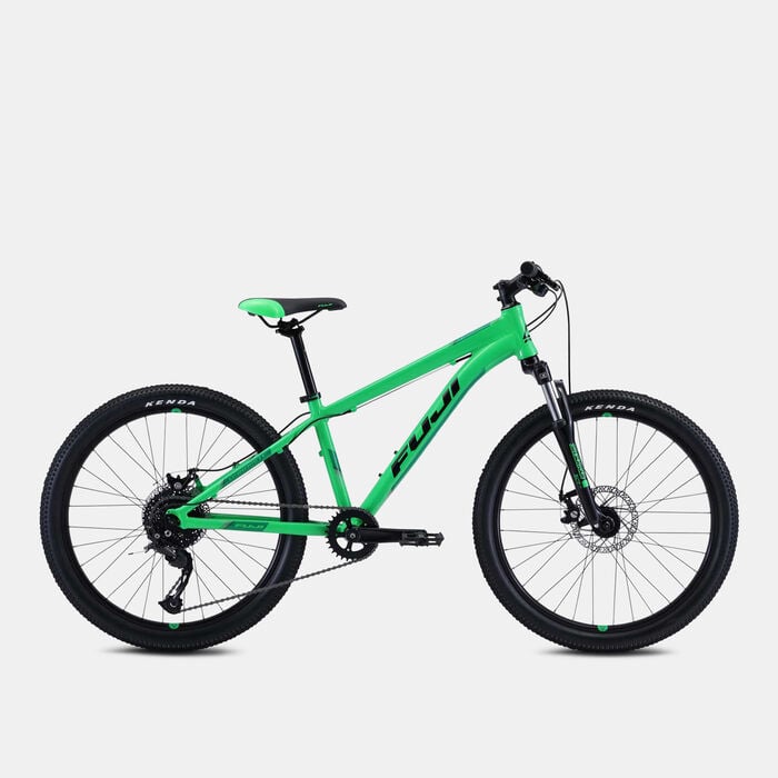 Fuji Kids' Dynamite 24 Pro Disc Bike Green image number 0