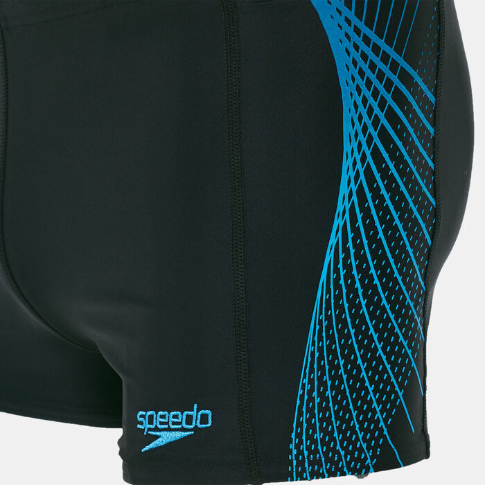 Men's Hexagonal Tech Panel Swimming Shorts Men's Hexagonal Tech Panel Swimming Shorts image number 2