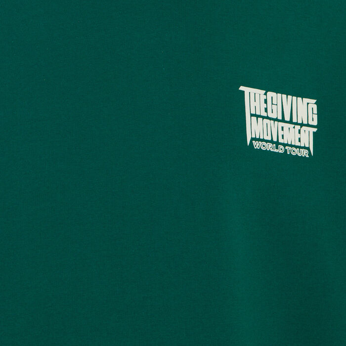 The Giving Movement Men's Printed Hoodie Green The Giving Movement Men's Printed Hoodie Green image number 2