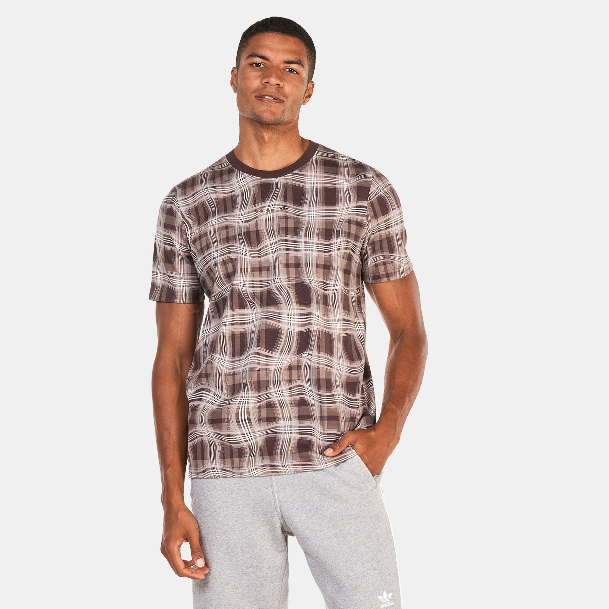 Allover print tee hotsell adidas