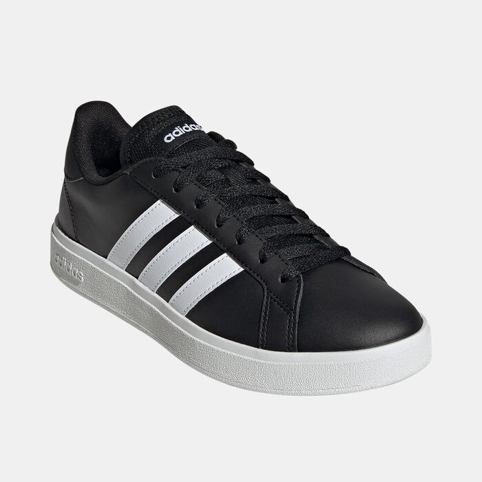 adidas Women's Grand Court TD Lifestyle Court Casual Shoe Black adidas Women's Grand Court TD Lifestyle Court Casual Shoe Black image number 1