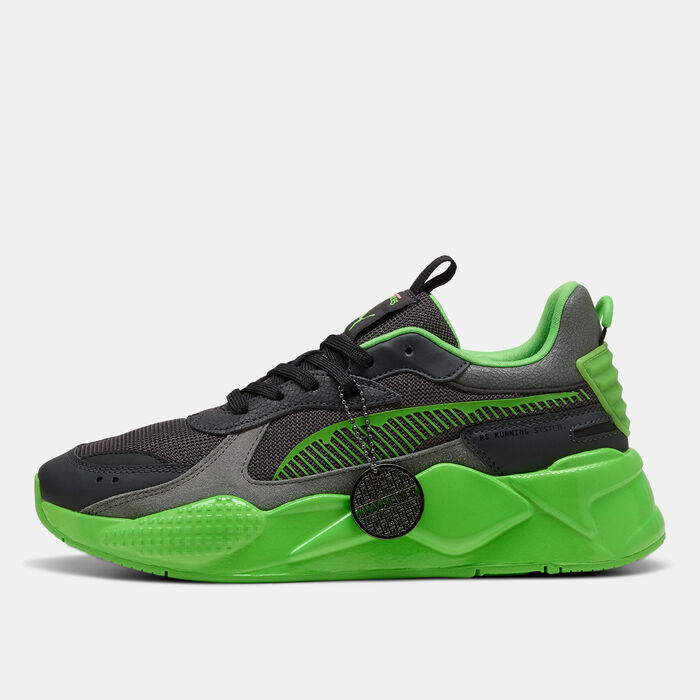 PUMA Men's RS-X Teenage Mutant Ninja Turtles Shoes Green PUMA Men's RS-X Teenage Mutant Ninja Turtles Shoes Green image number 0