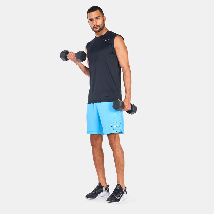 Nike Men's Dri-FIT Legend Sleeveless Training T-Shirt Black Nike Men's Dri-FIT Legend Sleeveless Training T-Shirt Black image number 2