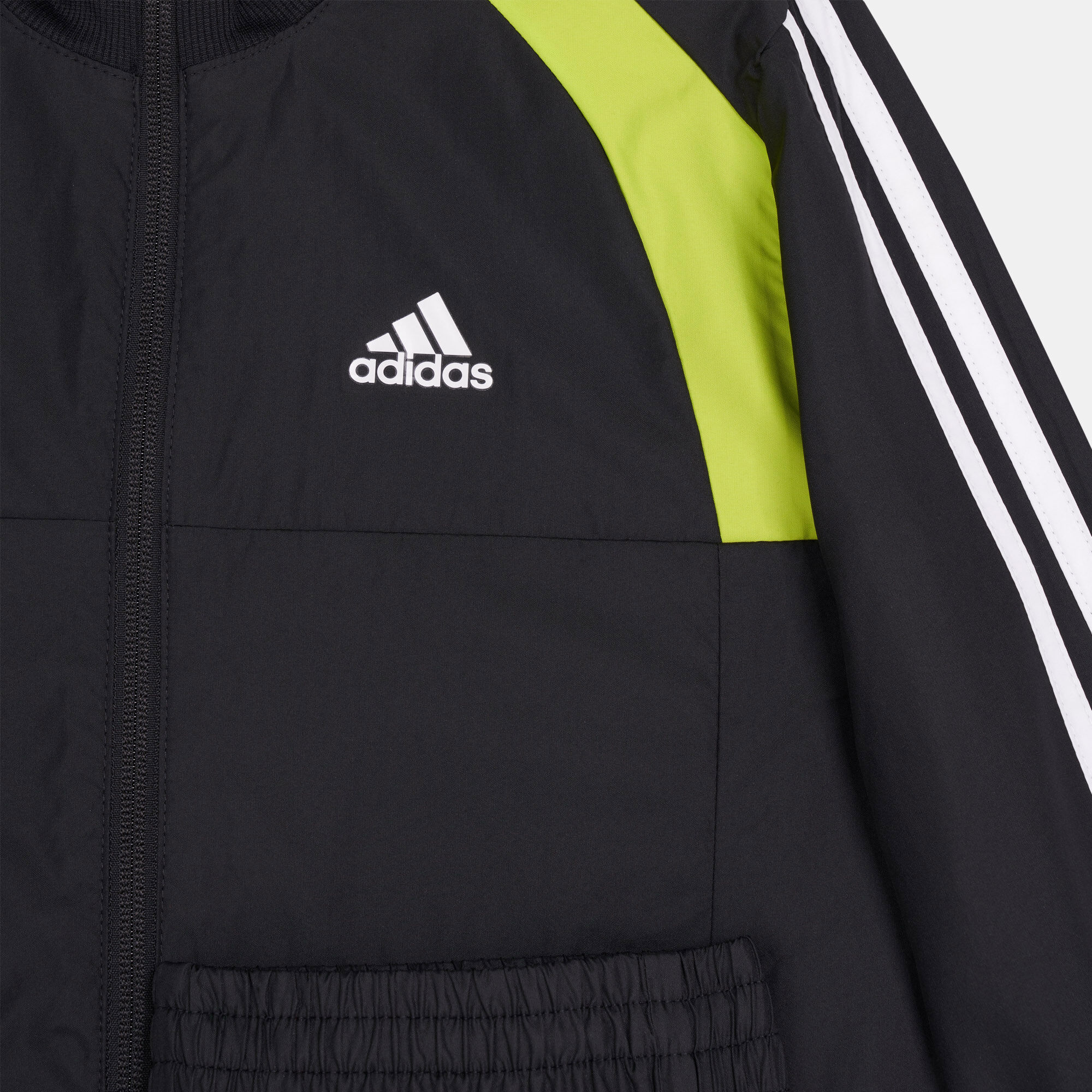 Lime green sales adidas sweat suit