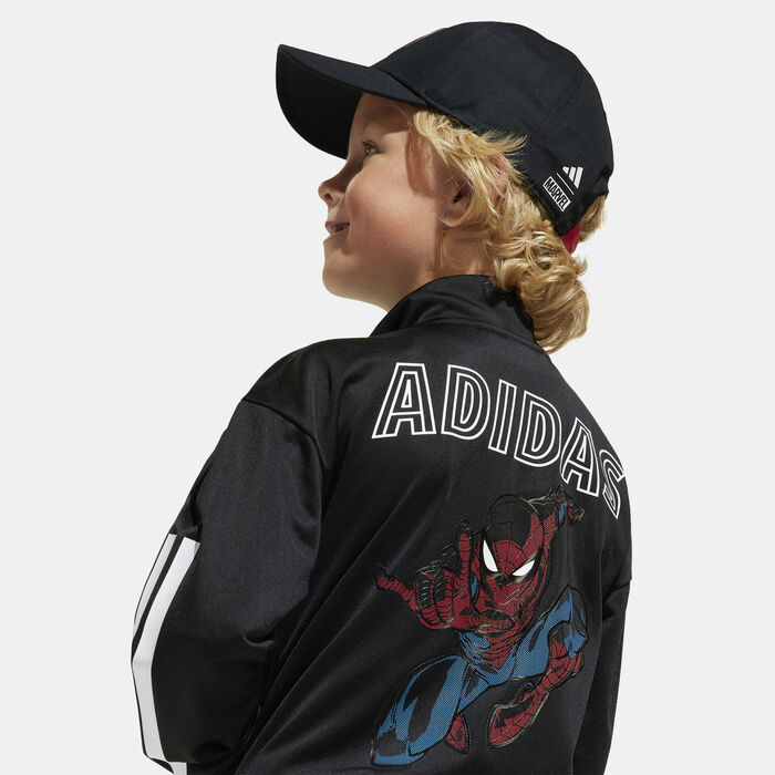 adidas Kids' Marvel Spider-Man Tiro Tracksuit Black adidas Kids' Marvel Spider-Man Tiro Tracksuit Black image number 4