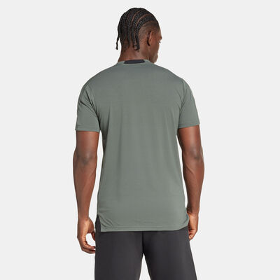 adidas Men's Designed for Training T-Shirt Grey