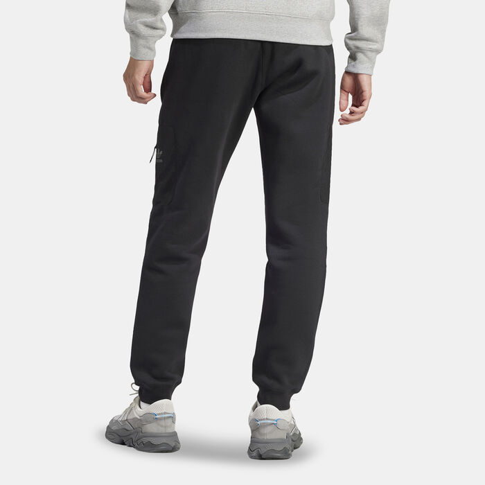 adidas Originals Men's Logo Sweat Sweatpants Black adidas Originals Men's Logo Sweat Sweatpants Black image number 1