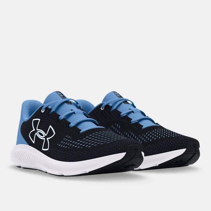 Under Armour Women's Charged Pursuit 3 Big Logo Running Shoes Black Under Armour Women's Charged Pursuit 3 Big Logo Running Shoes Black image number 1