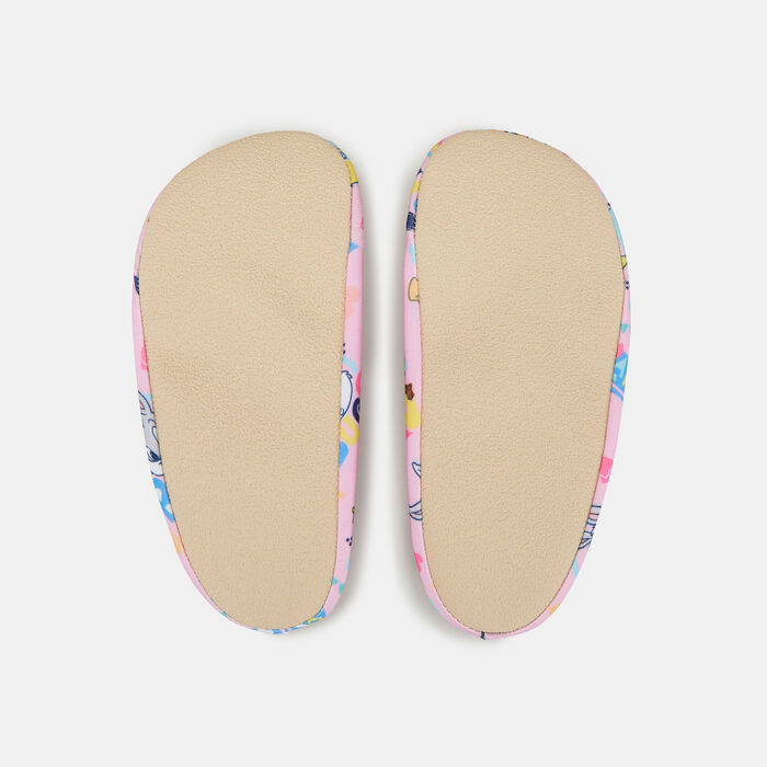 COEGA Kids' Allover Print Pool Beach Shoe Pink COEGA Kids' Allover Print Pool Beach Shoe Pink image number 1