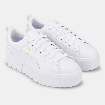 PUMA Women's Mayze Classic Shoe White PUMA Women's Mayze Classic Shoe White
