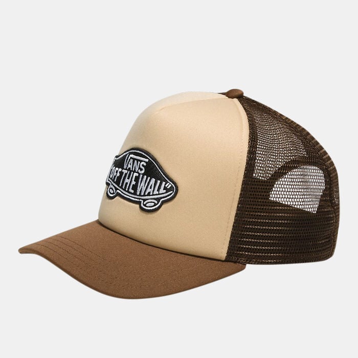 Vans Men's Classic Patch Curved Bill Trucker Hat Grey Vans Men's Classic Patch Curved Bill Trucker Hat Grey image number 0