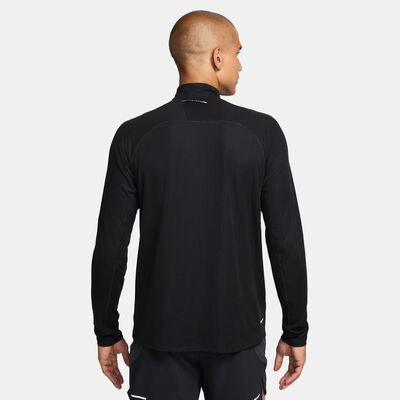 Nike Men's Trail Dri-FIT Mid-Layer Running Top Black