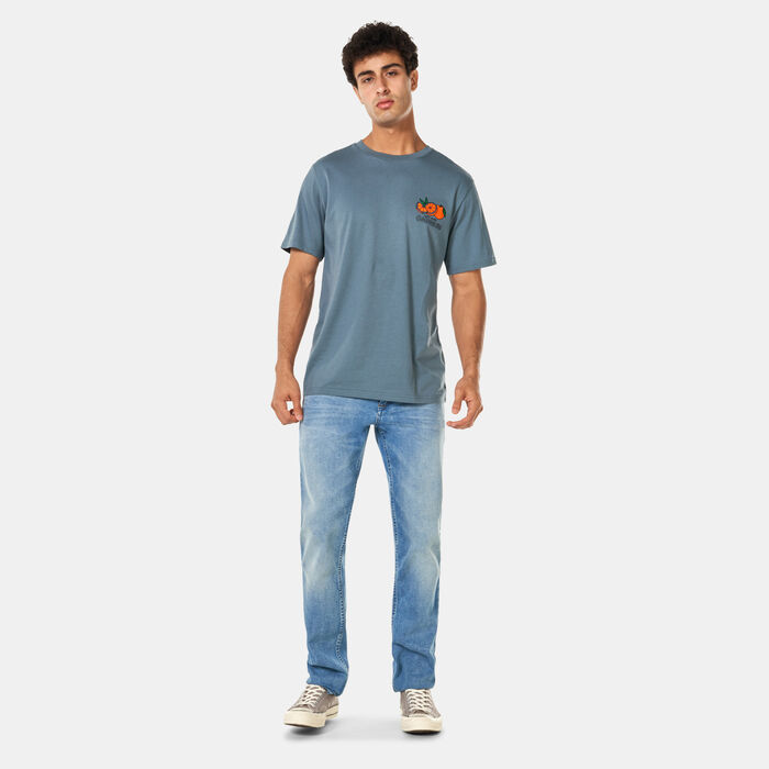 Converse Men's Creative Juice T-Shirt Blue Converse Men's Creative Juice T-Shirt Blue image number 2