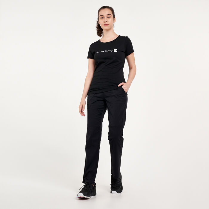 The North Face Women's Never Stop Exploring T-Shirt Black The North Face Women's Never Stop Exploring T-Shirt Black image number 2