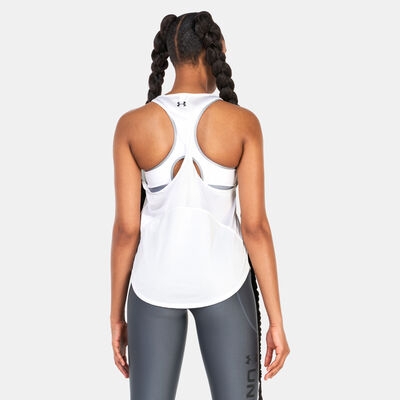 Under Armour Women's UA Tech™ Vent Tank Top White Under Armour Women's UA Tech™ Vent Tank Top White