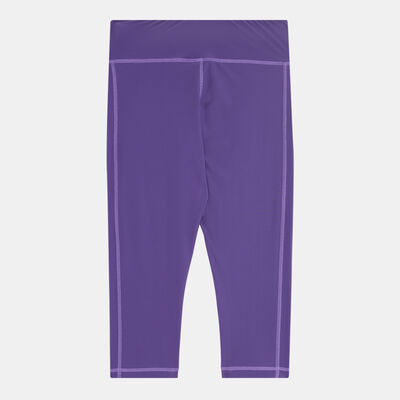 COEGA Kids' 3/4 Swimming Leggings Purple COEGA Kids' 3/4 Swimming Leggings Purple