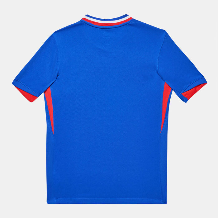 Nike Kids' FFF (France) Stadium Dri-FIT Replica Home Football Jersey Blue Nike Kids' FFF (France) Stadium Dri-FIT Replica Home Football Jersey Blue image number 4