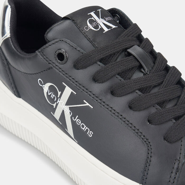 Calvin Klein Women's Chunky Leather Shoes Black image number 4