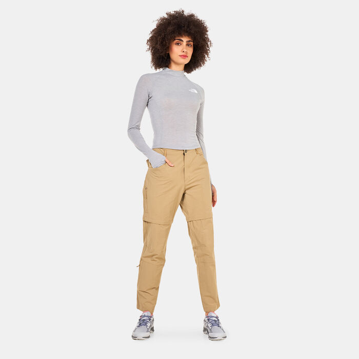The North Face Women's Exploration Convertible Pants Black The North Face Women's Exploration Convertible Pants Black image number 2