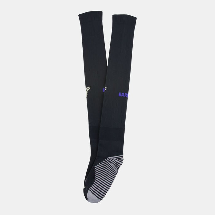 Nike FC Barcelona Strike Away Football Over-The-Calf Socks Black Nike FC Barcelona Strike Away Football Over-The-Calf Socks Black image number 0