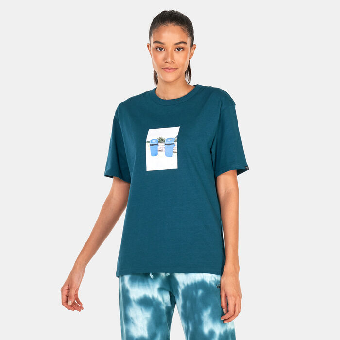 Vans Women's x Curren X Knost T-Shirt Green image number 0