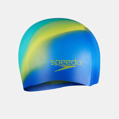Speedo Kids' Colourful Swimming Cap Blue Speedo Kids' Colourful Swimming Cap Blue