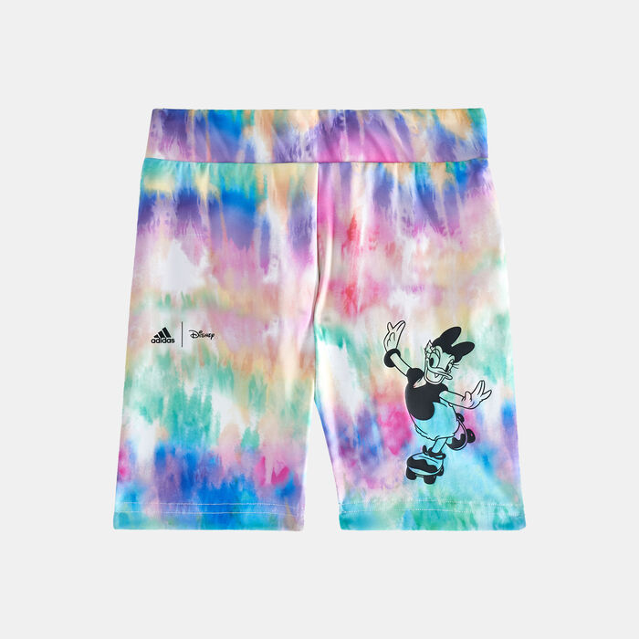 adidas Kids' Disney Daisy Duck Shorts Multi-Color adidas Kids' Disney Daisy Duck Shorts Multi-Color image number 0