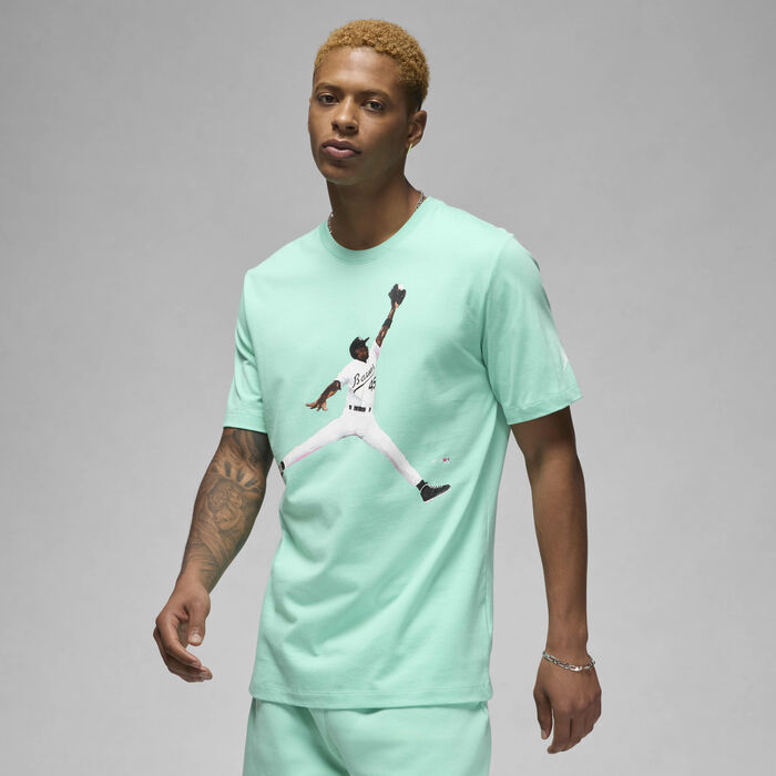 Jordan Men's Flight MVP T-Shirt Green Jordan Men's Flight MVP T-Shirt Green image number 0
