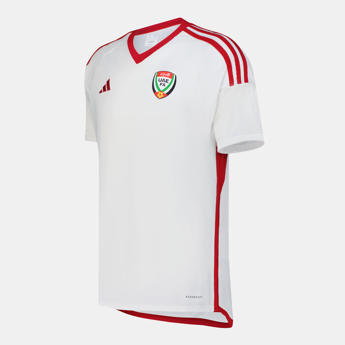 adidas Men's UAE Replica Home Football Jersey - 2024 White adidas Men's UAE Replica Home Football Jersey - 2024 White image number 2