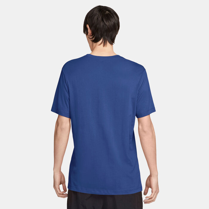 Nike Men's Sportswear T-Shirt Blue Nike Men's Sportswear T-Shirt Blue image number 1