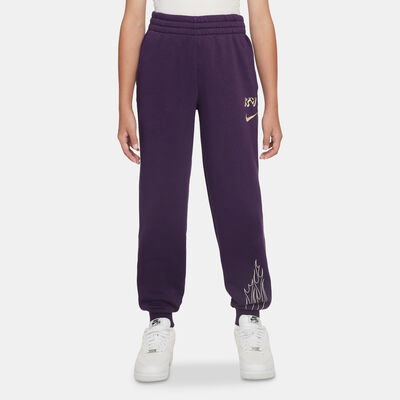 Nike Kids' Kylian Mbappe Club Fleece Joggers Purple