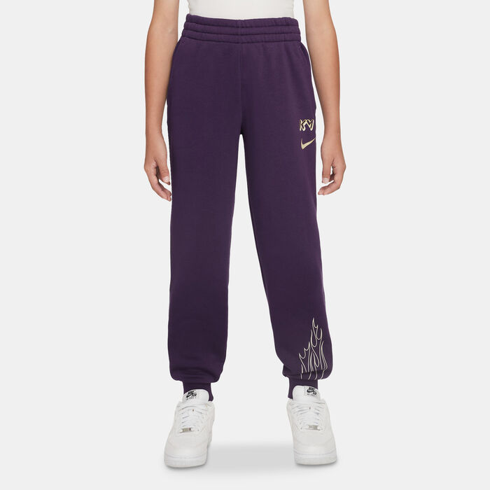 Nike Kids' Kylian Mbappe Club Fleece Joggers Purple image number 0