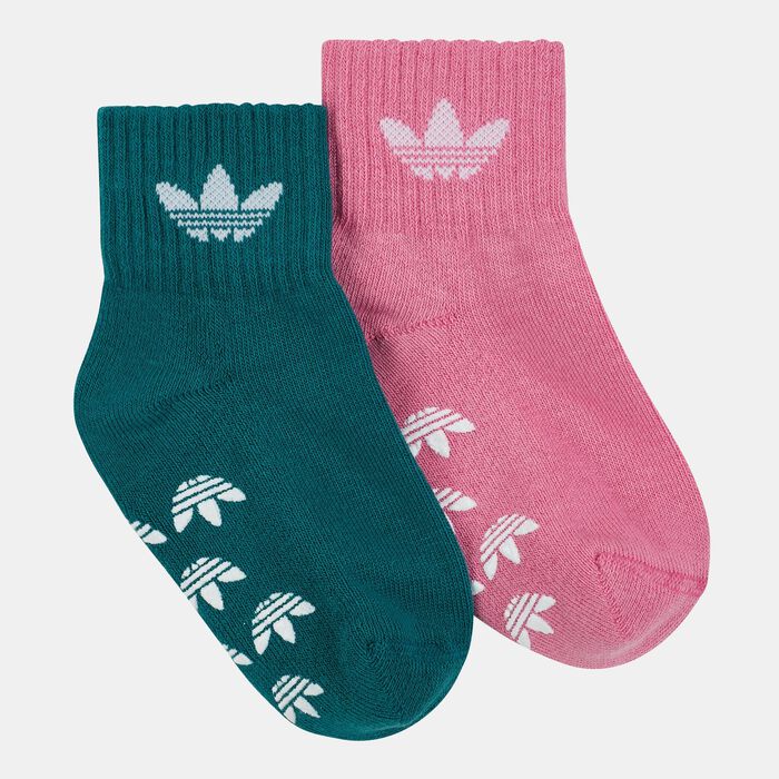 adidas Originals Kids' Anti-Slip Socks (2 Pack) Multi-Color adidas Originals Kids' Anti-Slip Socks (2 Pack) Multi-Color image number 0