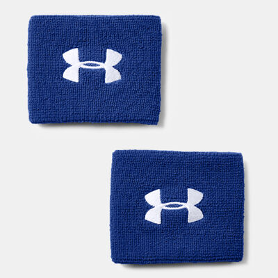 Under Armour Men's Performance Wristbands (2 Pack) Blue
