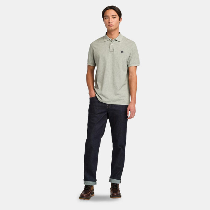 Timberland Men's MILLERS RIVER Polo Shirt Grey Timberland Men's MILLERS RIVER Polo Shirt Grey image number 2
