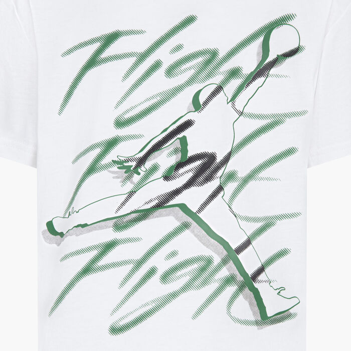 Jordan Kids' Flight Haze T-Shirt White Jordan Kids' Flight Haze T-Shirt White image number 3