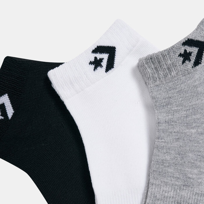Converse Star Chevron Logo Socks (3 Pack) Multi-Color Converse Star Chevron Logo Socks (3 Pack) Multi-Color image number 1