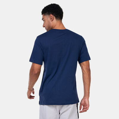 Nike Men's Sportswear Just Do It T-Shirt Blue
