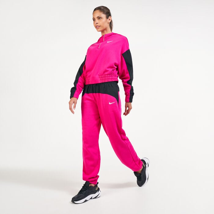 Nike Women's Sportswear Icon Clash Sweatpants Pink Nike Women's Sportswear Icon Clash Sweatpants Pink image number 2