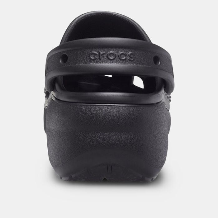 Crocs Women's Classic Platform Clogs Black Crocs Women's Classic Platform Clogs Black image number 6