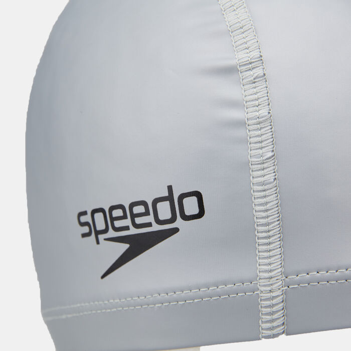 Speedo Ultra Pace Swimming Cap Silver Speedo Ultra Pace Swimming Cap Silver image number 2