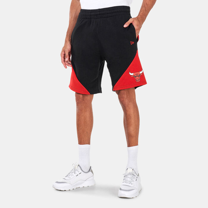 New Era Men's NBA Chicago Bulls Team Shorts Black New Era Men's NBA Chicago Bulls Team Shorts Black image number 0