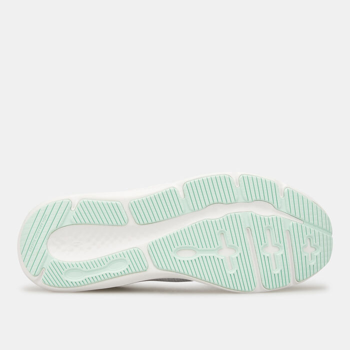 Under Armour Women's UA Charged Pursuit 3 Twist Running Shoe White Under Armour Women's UA Charged Pursuit 3 Twist Running Shoe White image number 4