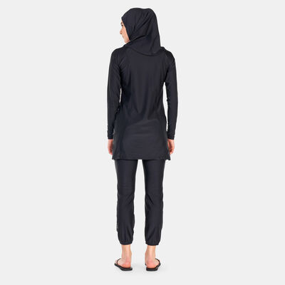 COEGA Women's Modest 3-Piece Swimsuit Black